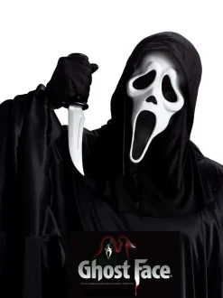 Ghost Face setje masker en mes