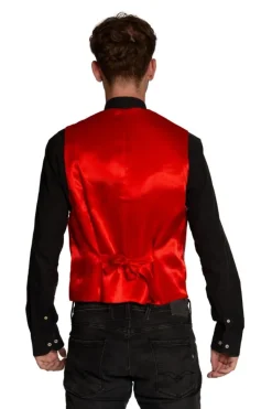 Gilet Pailletten met strik Basic
