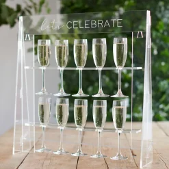 Glazenstandaard acryl