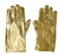 Gouden handschoenen kort