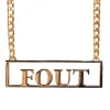 Gouden ketting Fout