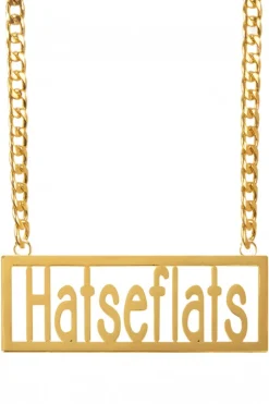 Gouden ketting Hatseflats