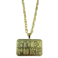 Gouden ketting Stoeipoes
