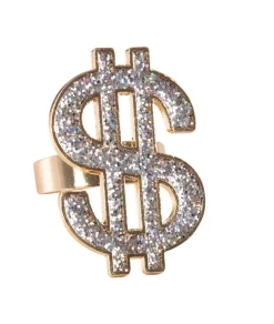 Gouden ring Dollar Diamond