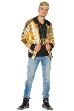 Gouden vest King Rapper