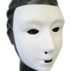 Grimeermasker wit kalklaag