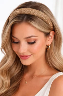 Haarband Glitter Goud