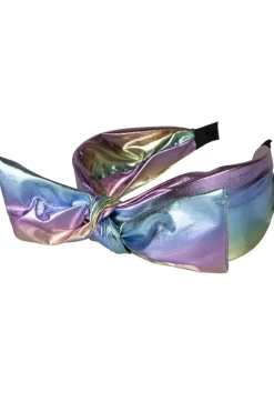 Haarband Metallic met strik
