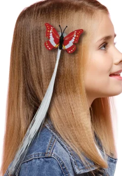 Haarclipje Vlinder LED