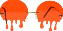 Halloween bril Blood Drops