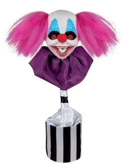 Halloweendeco Pink Clown