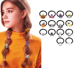 Halloween Haarbandjes 14st