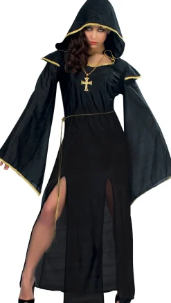 Halloween priester dameskostuum