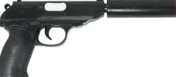 Handpistool met demper 25cm