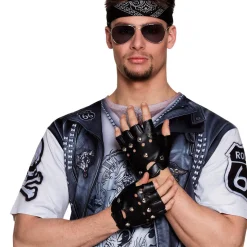 Handschoenen pols Biker