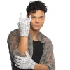 Handschoenen pols Sequins zilver