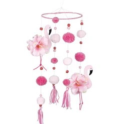Hangdecoratie Flamingo luxe