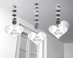Hangdecoratie Just Married/3