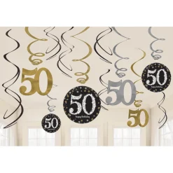 Hangdecoratie Swirl leeftijden Sparkling Celebration
