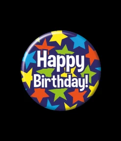Happy birthday button