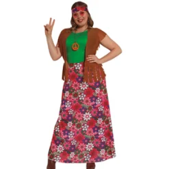 Happy hippy dames kostuum
