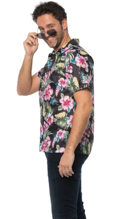 Hawaii blouse flowers deluxe
