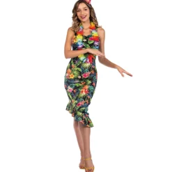 Hawaii flower jurk