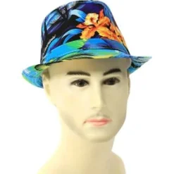 Hawaiihoedje donker blauw
