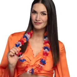 Hawaïkrans Holland oranje