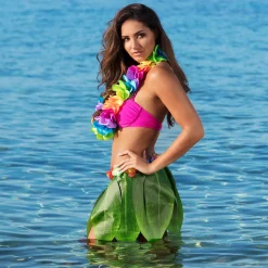 Hawaïrokje van Palmbladeren 40cm