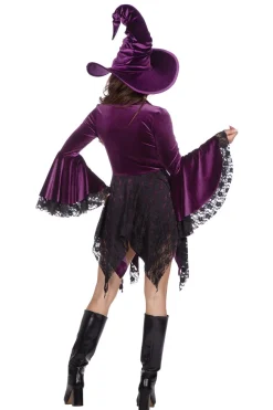 Heksenjurk Purple Velvet