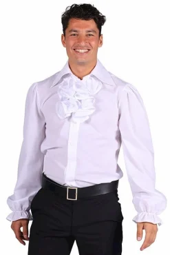 Herenblouse met Ruches luxe