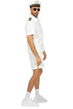 Herenkostuum Kapitein Cruise kort