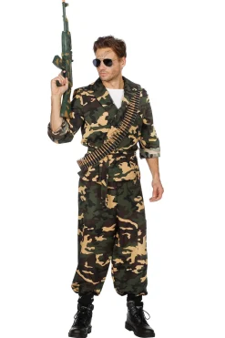 Herenkostuum Militair Camouflage