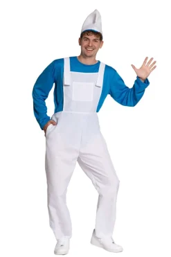 Herenkostuum Mr Smurf