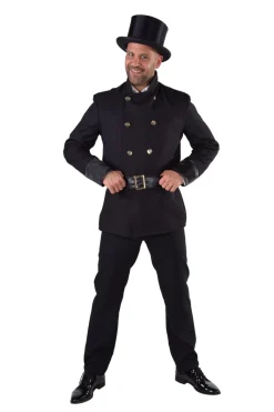 Herenkostuum Schoorsteenveger - zwart