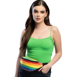 Heuptasje Sequins regenboog