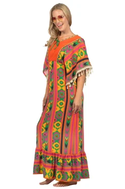 Hippie damesjurk lang