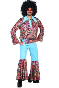 Hippie herenkostuum Paisley