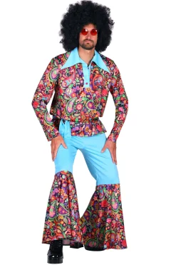 Hippie herenkostuum Paisley