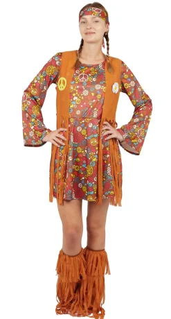 Hippiekostuum Woodstock Eveline