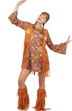 Hippiekostuum Woodstock Eveline