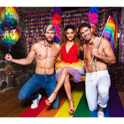 Hoed Popstar Rainbow