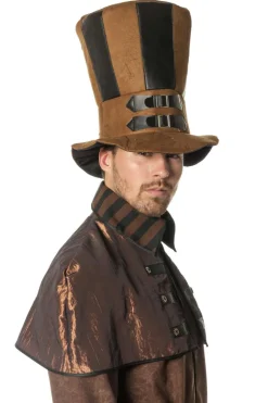 Hoge hoed Steampunk XL