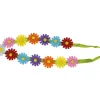 Hoofdband bloemen meerkleurig
