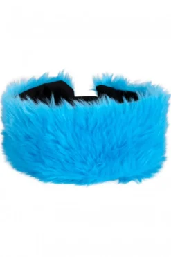 Hoofdband bont neon kleur