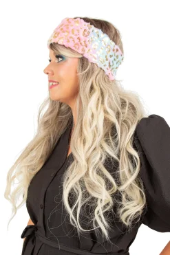 Hoofdband Glamour Pastel