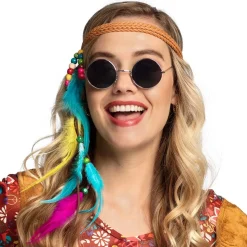 Hoofdband Hippie veren