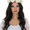 Hoofdband Witte Rozen