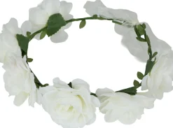 Hoofdband Witte Rozen